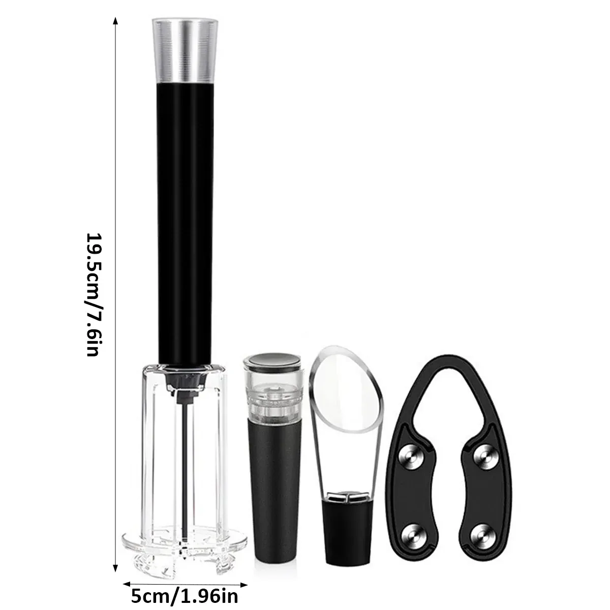 4PCS Wine Bottle Opener Set for Home Bar Kitchen Wine Lovers Birthday Gift โ image 3