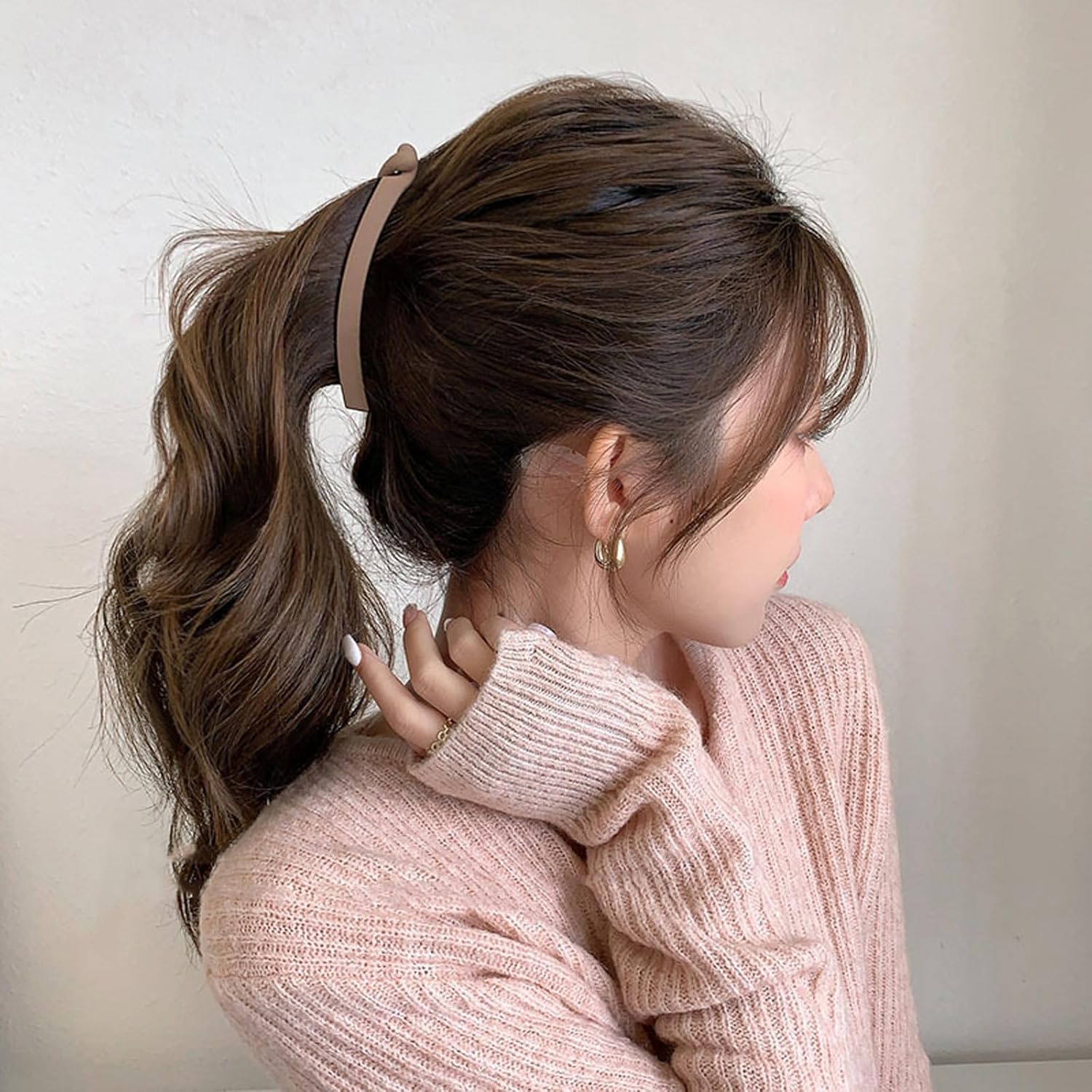 5 Pcs Banana Clip Vintage Hair Clips for Thin Hair Women Banana Clips for Thin Hair Strong Hold Banana Clips Hair Ponytail No Slip Clip Fine Hair Accessories โ image 2