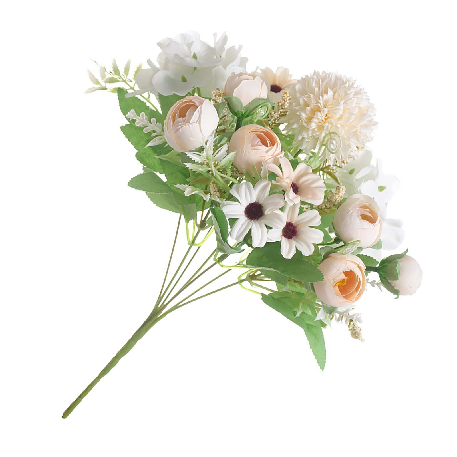 Artificial Flower Exquisite Lifelike Silk Cloth Faux Flower for Photography Wedding Home Shop Decoration Champagne โ image 2