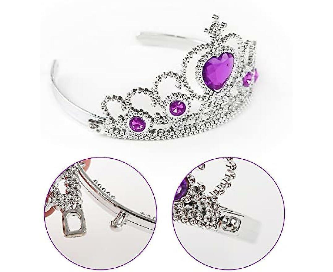 Girls Princess Dress Up Set Costume Babies Tiara Necklace Halloween Party Supplies — image 5