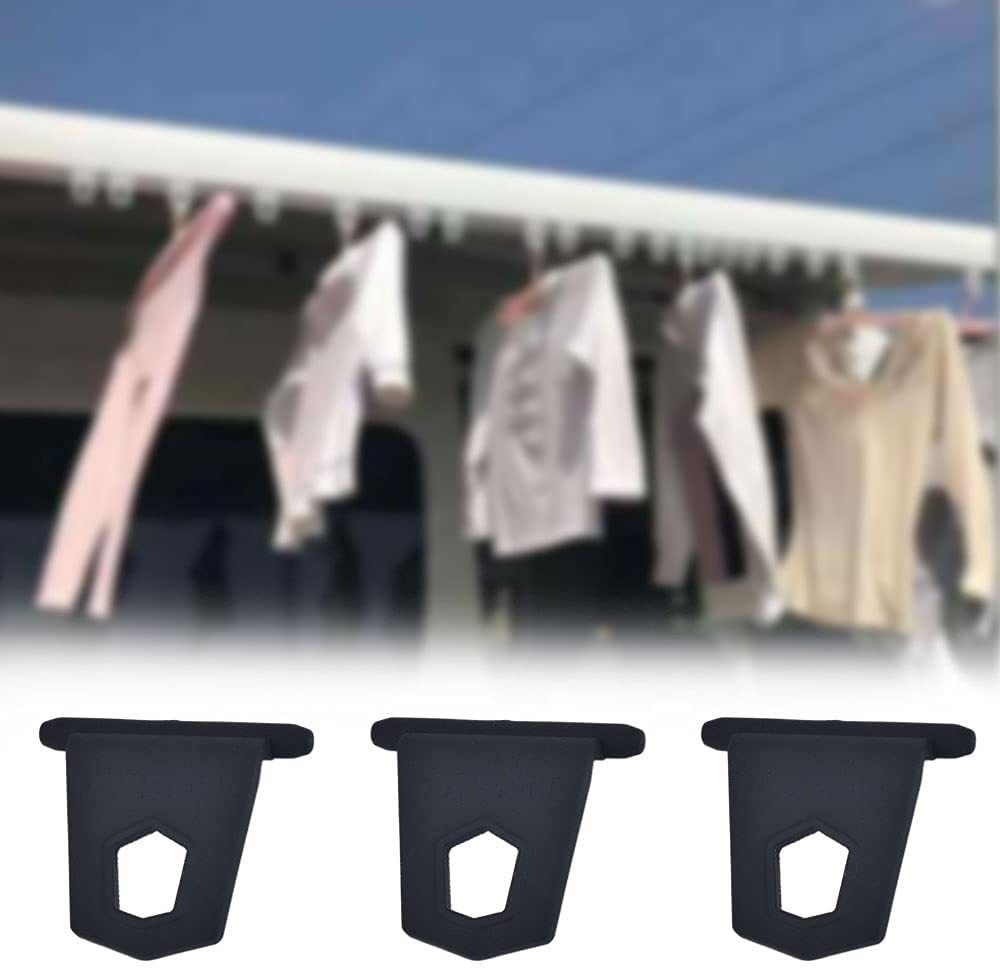 12 Pcs Rv Coat Hook Car Clothes Hanger Car Shade Canopy Hanger Hanging Hooks Awning Hangers Folding Clothes Hanger — image 5
