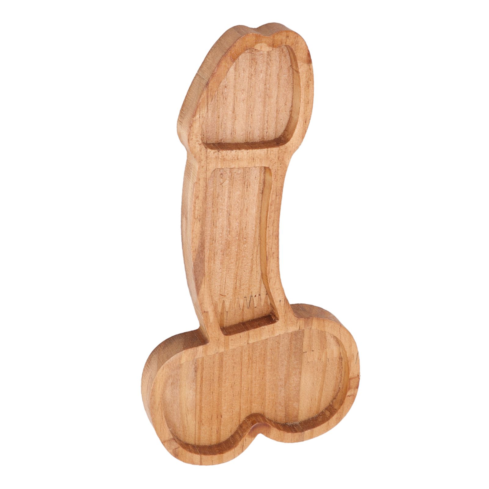 Aperitif Board Composite Wood Trumpet Shape Cooked Food Platter for Housewarming Gift Right — image 2
