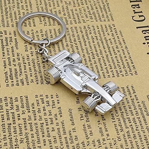 Silver racing keychain for Father's Day, birthday, 1 sport F1 keychain, keychain accessories Formula 1 gift for boys or men — image 6