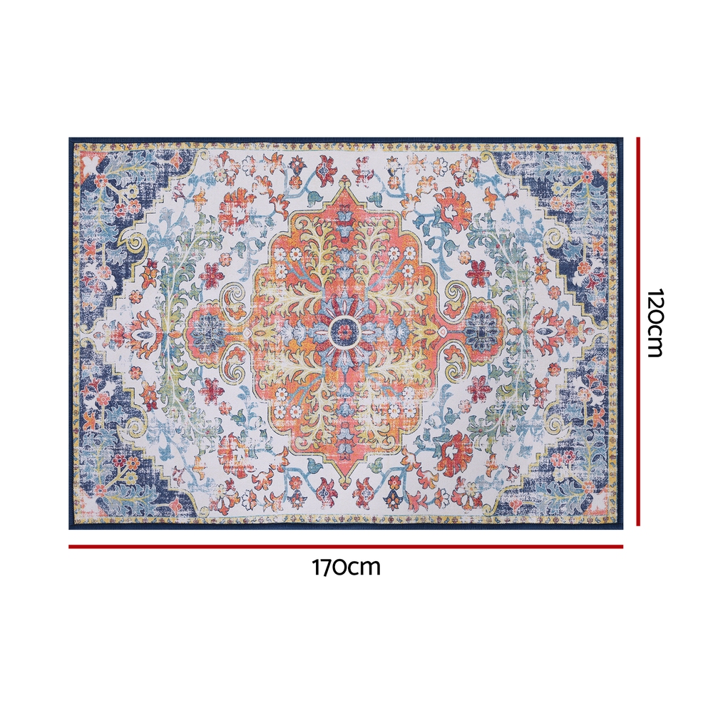 Artiss Floor Rug 120X170cm Large Washable Geometric Area Rug Modern Carpet Mat — image 2