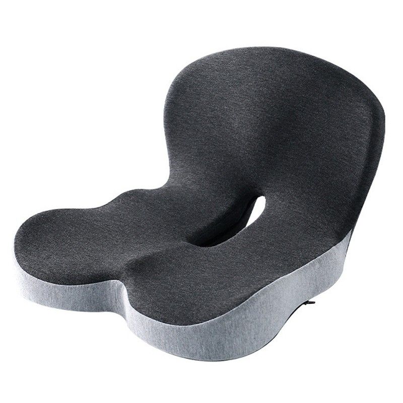 Memory Foam Seat Cushion Lumbar Support Ergonomic Back Support Office Car AAAAA — image 3