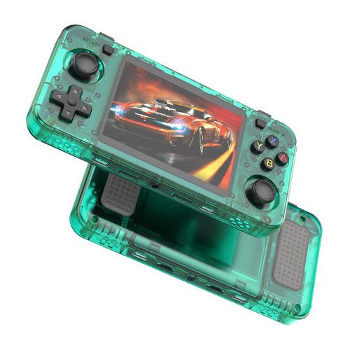 20000+ Games R36H Portable Video Game Consoles Retro Handheld Game Console Green — image 2