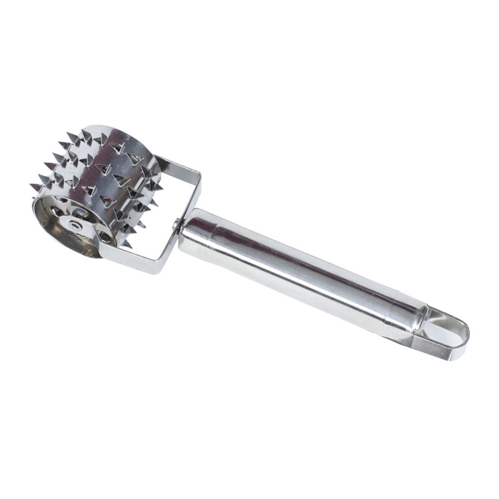 1 Piece Stainless Steel Rolling Meat Tenderizer, Needle Pin Hole Punch Tool for Steak, Chicken, Pork, Beef and Pizza Dough — image 2