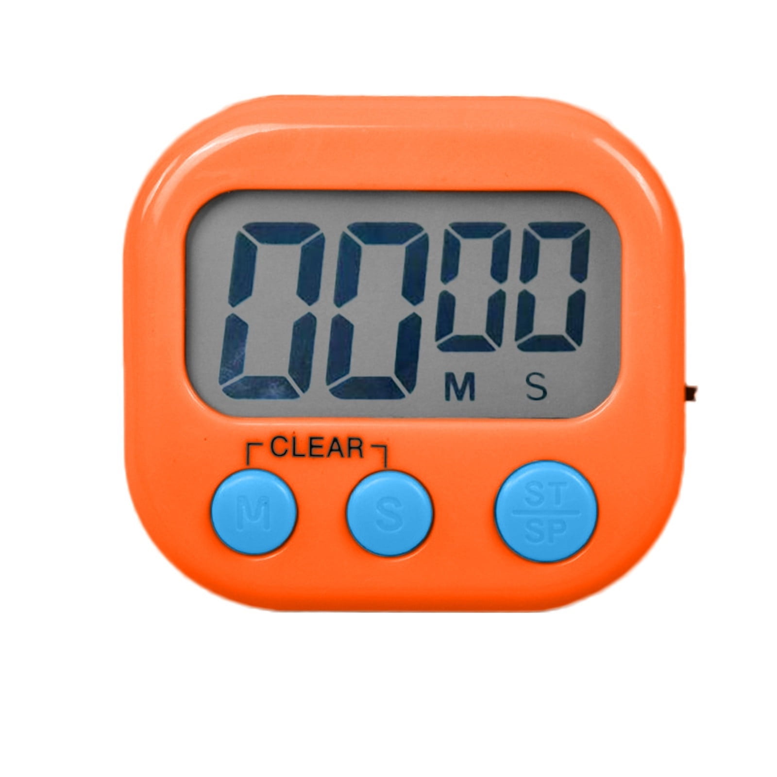 Countdown Timer, Convenience Small Visual Magnetic Timer, Digital Countdown Counter Timer with Function, Portable Alarming Led Display Timers, for Home