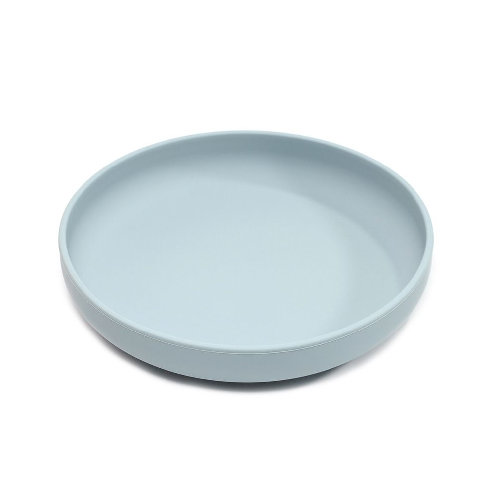 Silicone Dog Bowl Set of 2 Flat Puppy Food & Water Dish Less Mess Cat Dry Food Plates with Suction Cup Non-Tippable Feeding Bowls for Small & Medium-Sized Pets — image 2