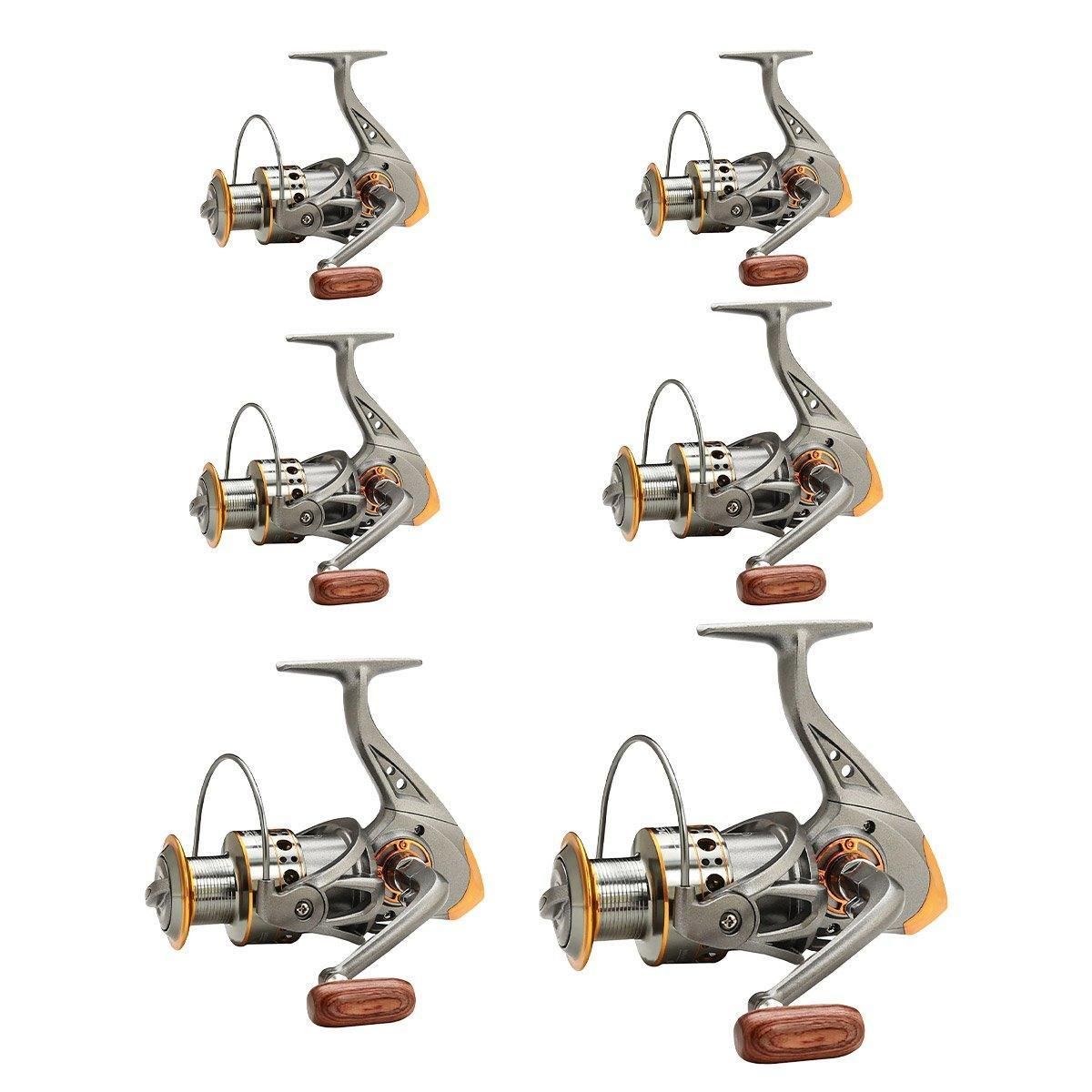 All-Metal Spinning Fishing Reel Sea Pole Fishing Gear Wire Cup Fishing Rod - 2000 โ image 3