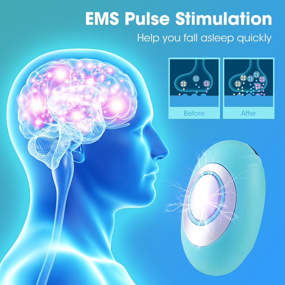 Green Portable EMS Pulse Sleep Aid Device - 15 Adjustable Levels, Dual Mode Handheld Relaxation Tool for Stress Relief and Better Sleep Quality โ image 6