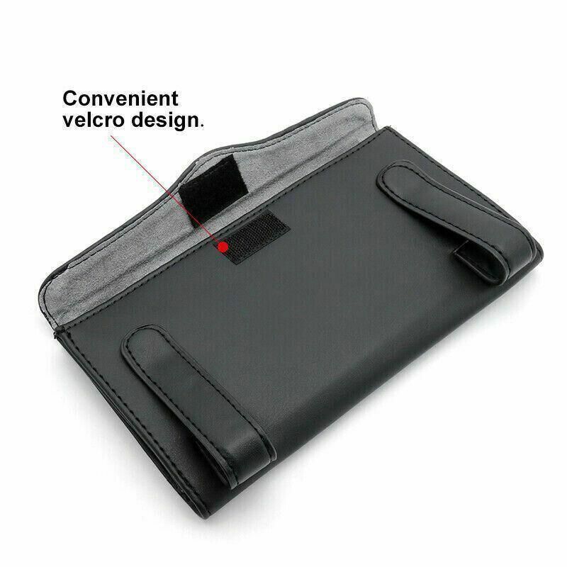 Car Tissue Box Cover Towel Sun Visor Paper Napkin Case Holder Organizer Storage — image 4