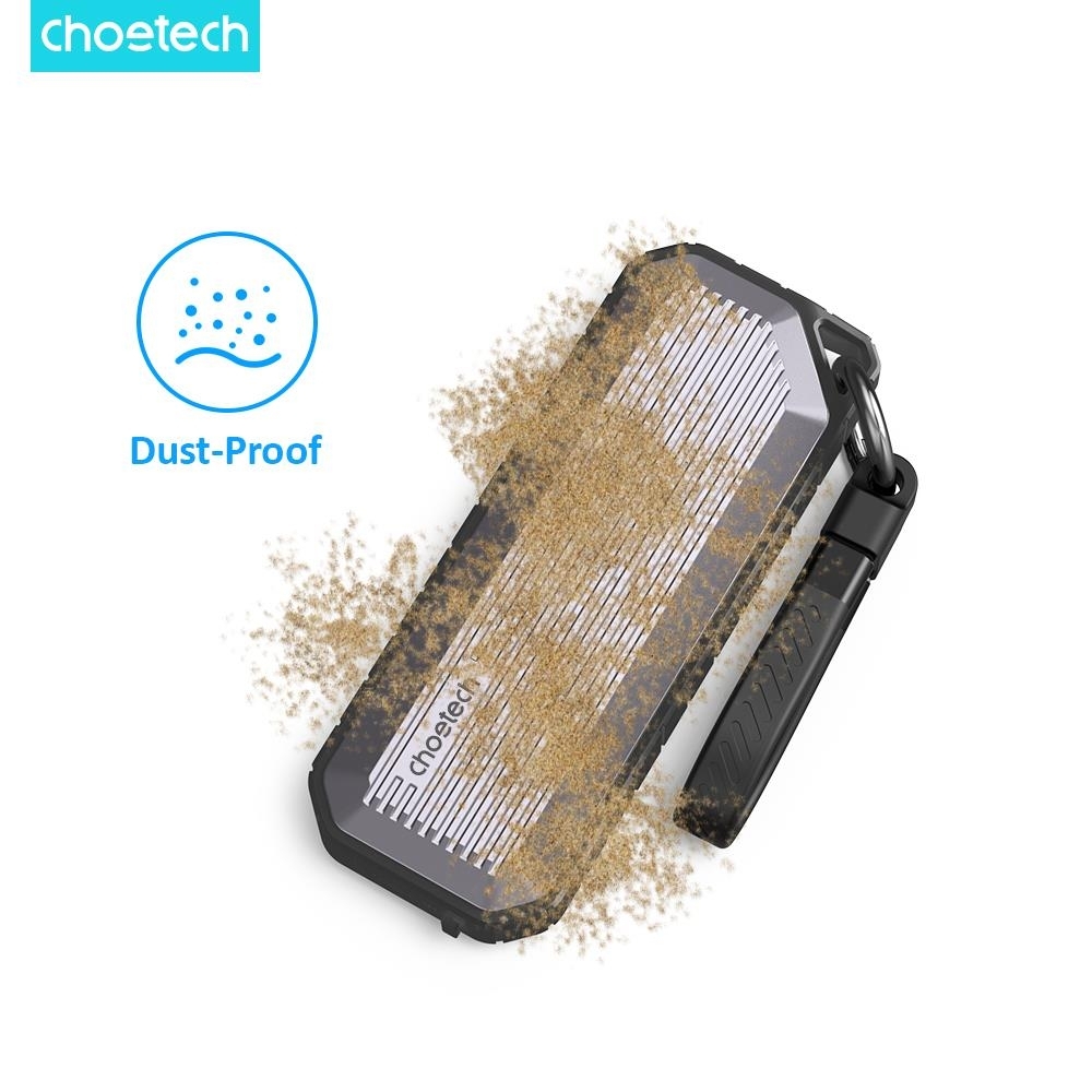 CHOETECH MSE004-GY USB3.2 Chips M.2 NVME / SATA SSD Protocol 10Gbps Transfer Speed Enclosure with IP65 water-Proof and Dust -Proof (Support 8TB Max) โ image 4