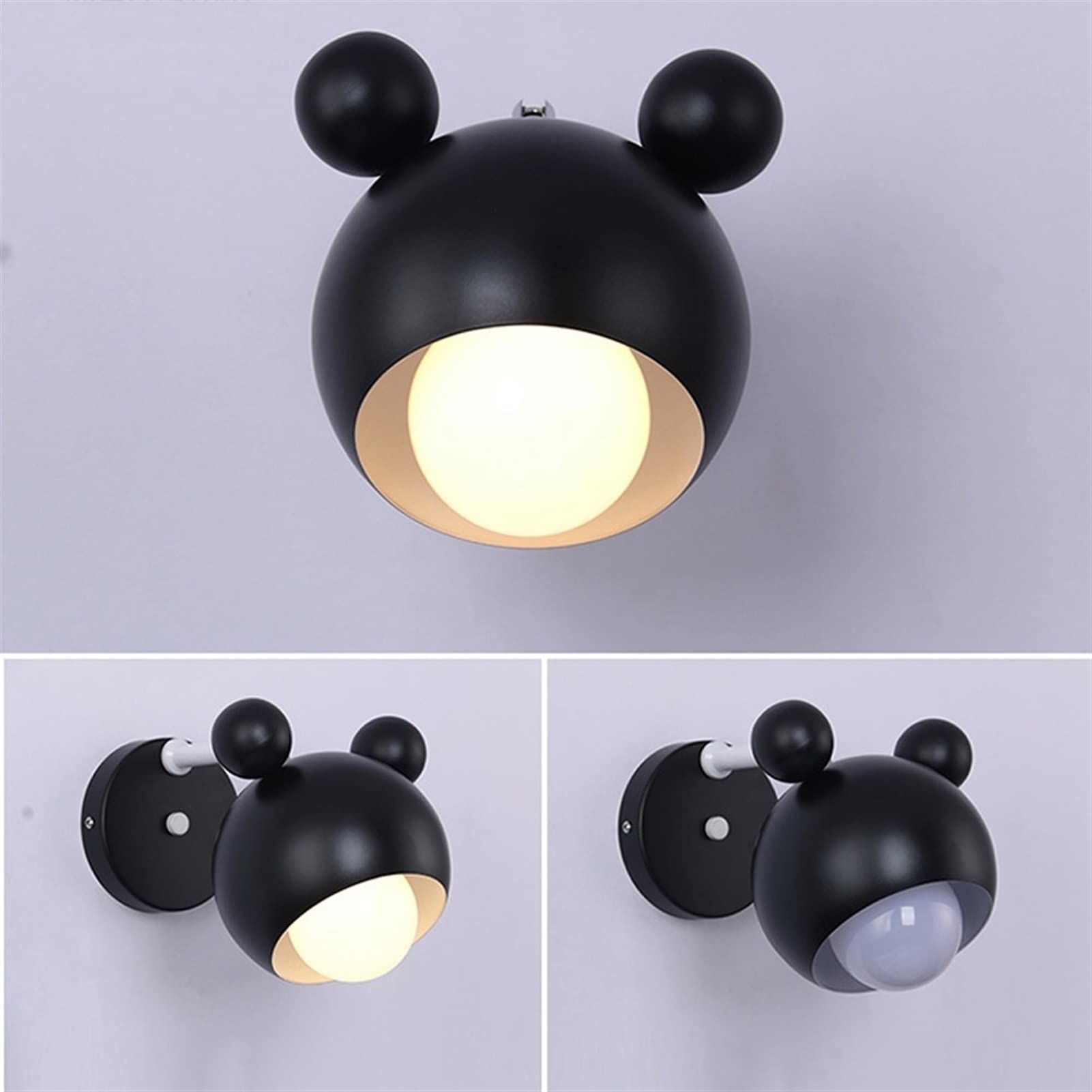 European wall light Children Room Wall Lamp Cute Cartoon - Idea Modern Wall Lights Pastoral Fashion Princess Room Kids Unique — image 2