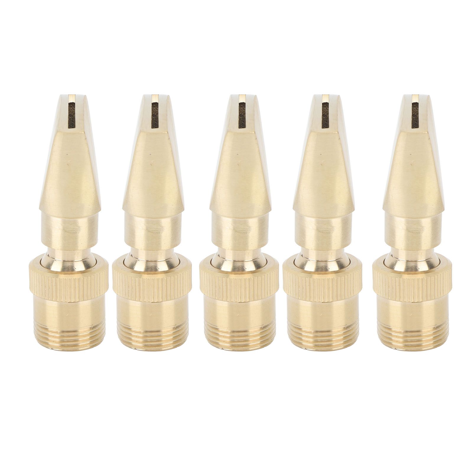 5Pcs Brass Fountain Nozzles Fan Shaped Water Fountain Nozzle Exquisite Fountain Head Sprinkler for Garden Yard Mall โ image 6