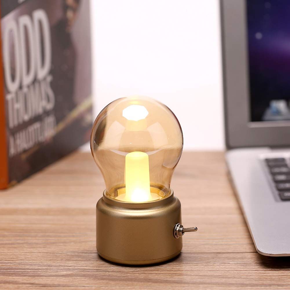 Night Light for Kids,LED Night Light USB Rechargeable Night for Bedroom Kitchen Washroom cafe-(Gold) โ image 3