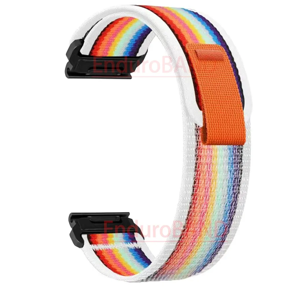 Nylon Watch Band Compatible with Garmin Fenix 7 7X 6X Pro Enduro Instinct Mk1 Epix Gen 2 A1, 22mm