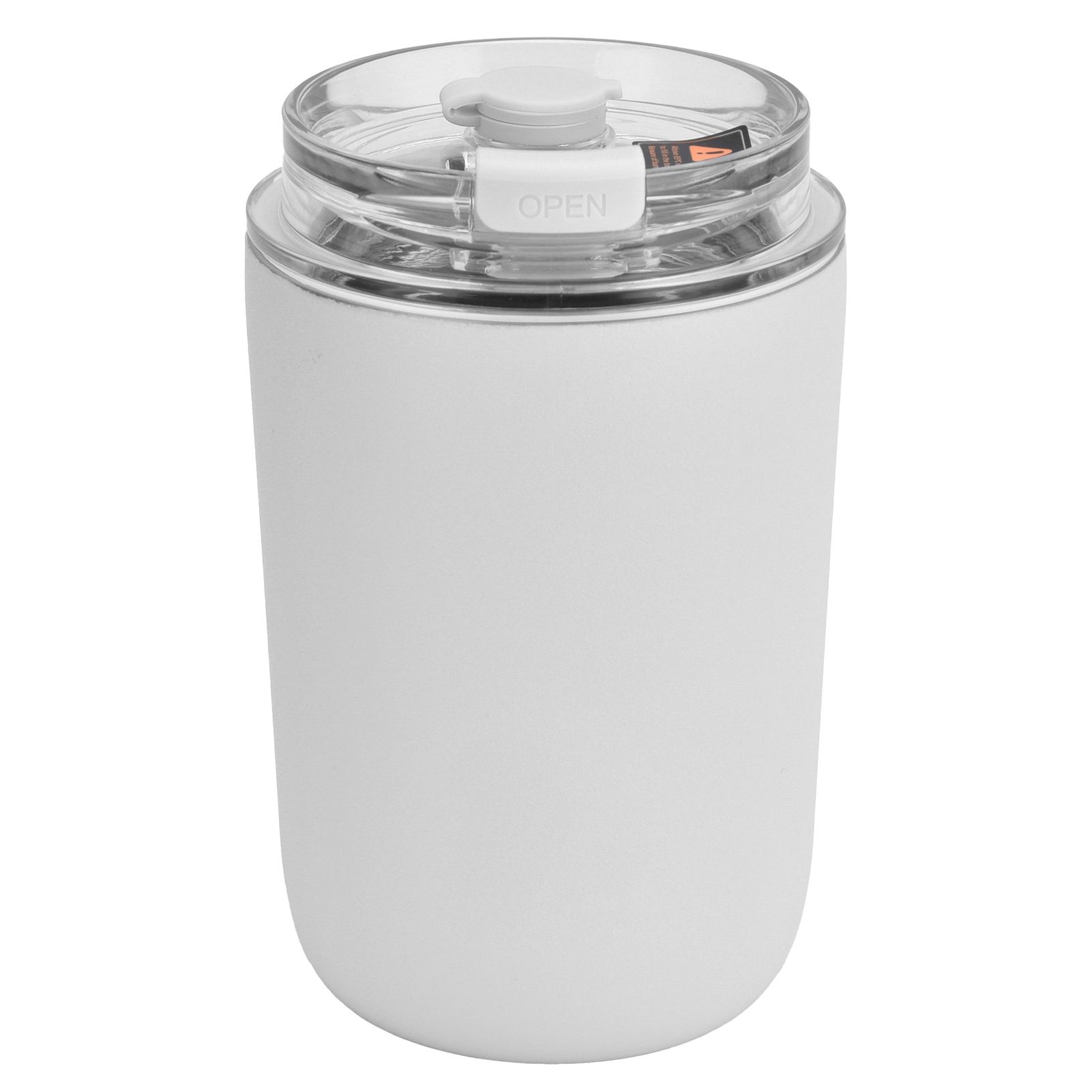 280ml Coffee Cup Household Portable Large Capacity Silicone Stainless Steel Vacuum Flask for Birthday GiftWhite โ image 4