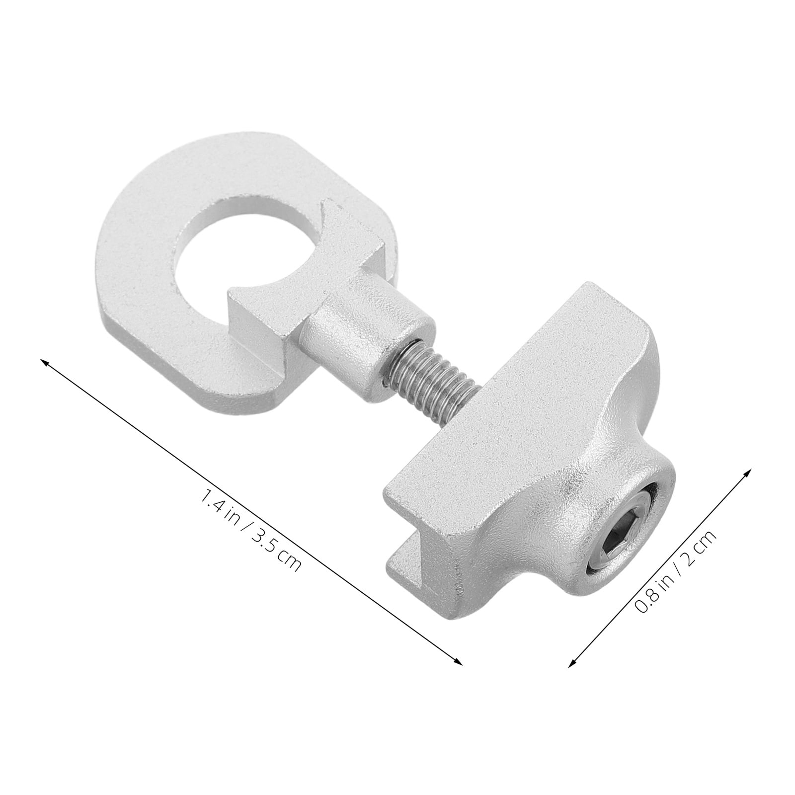 1Set Mini Bike Chain Tensioner Aluminum Alloy Compact Design for Single-Speed Bicycles 1.4x0.8x0.7in โ image 2