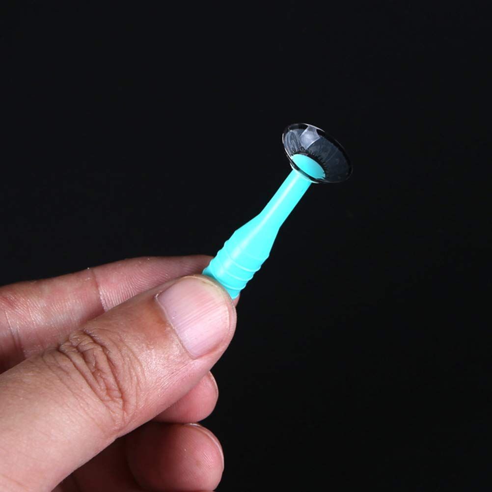 Convenient soft silicone contact lens tool, soft and hard lens plunger remover — image 4
