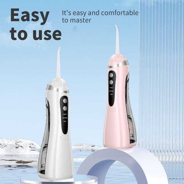 Household Electric Water Flosser, A16 Blue Oral Irrigator, Sturdy Cordless Teeth Cleaner Suitable For Home And Travel — image 4