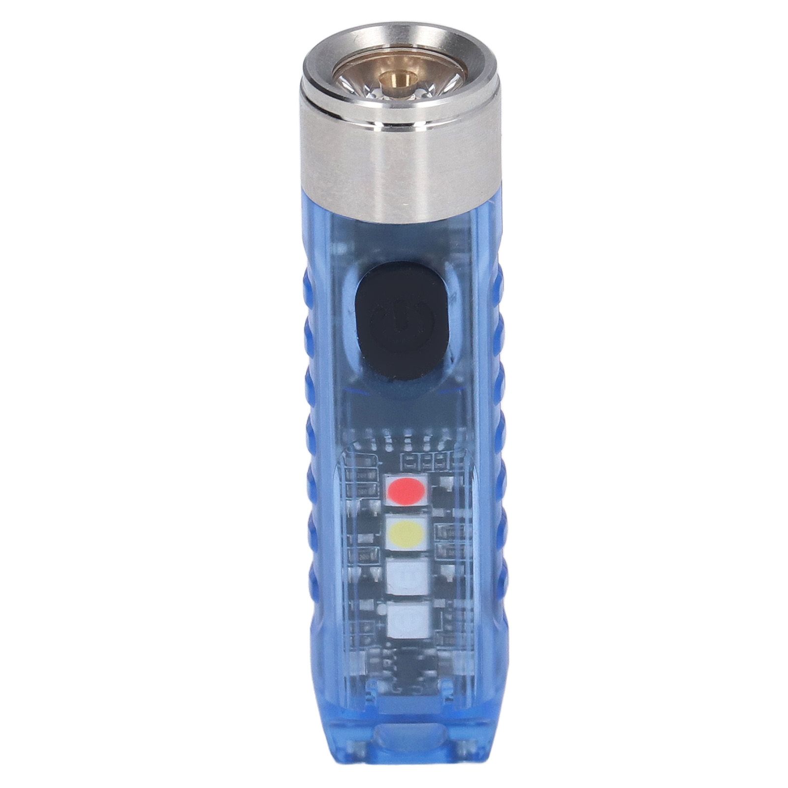 Keychain Flashlight 10 Lighting Modes 5LED TYPE C Fast Charging IP65 Waterproof Portable Keychain Light with Magnetic Base Blue — image 6