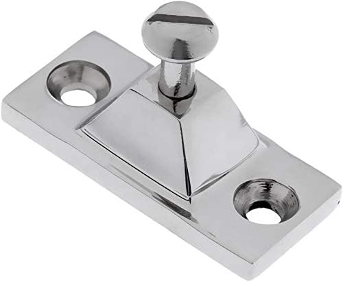 2PCS Bimini Top Side Mount Deck Hinge Fitting Hardware Base High Polished Marine Grade 316 Stainless Steel — image 4