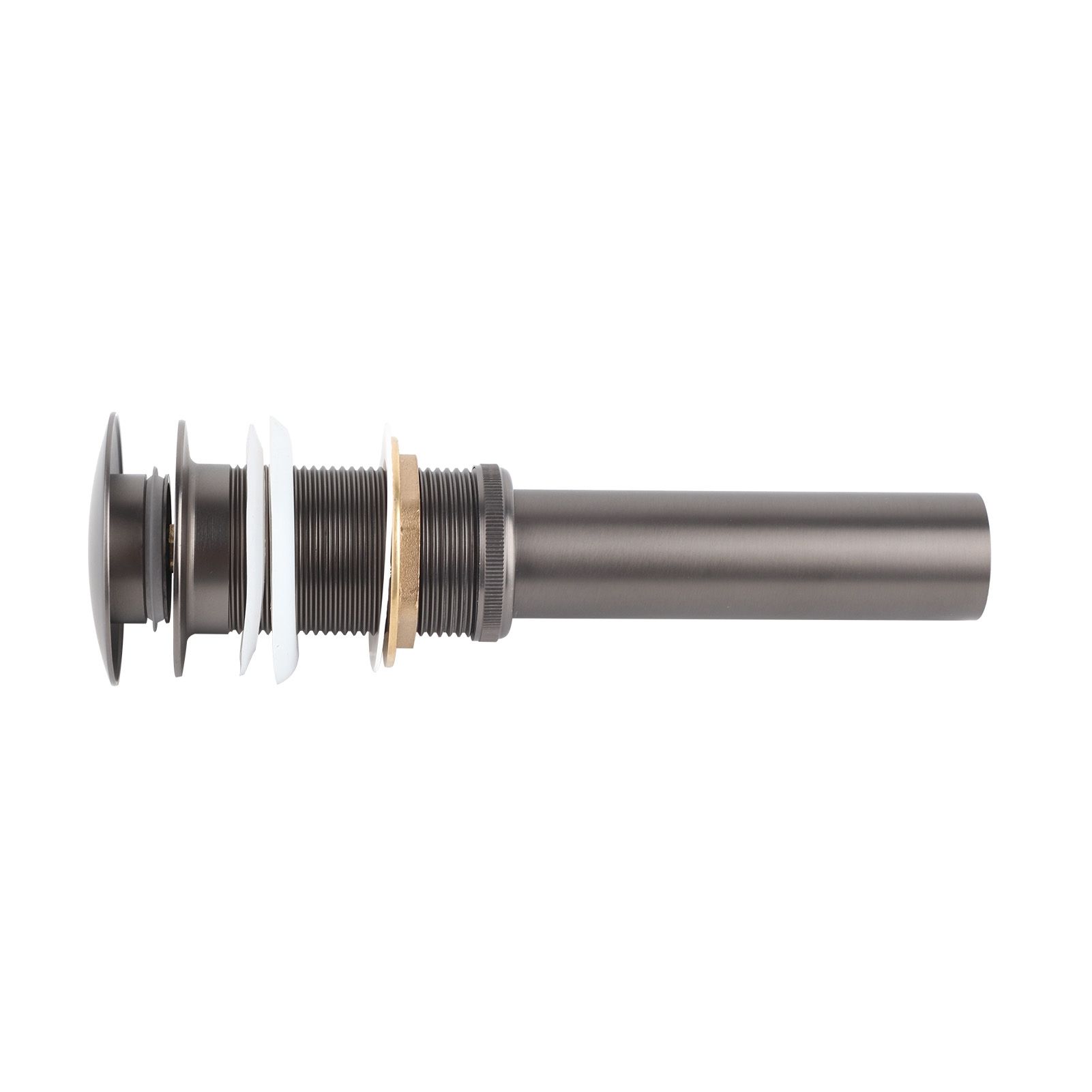G1 1/4" Brass Bathroom Basin Sink Pop Up Drain Assembly NOn Overflow (ORB) โ image 4
