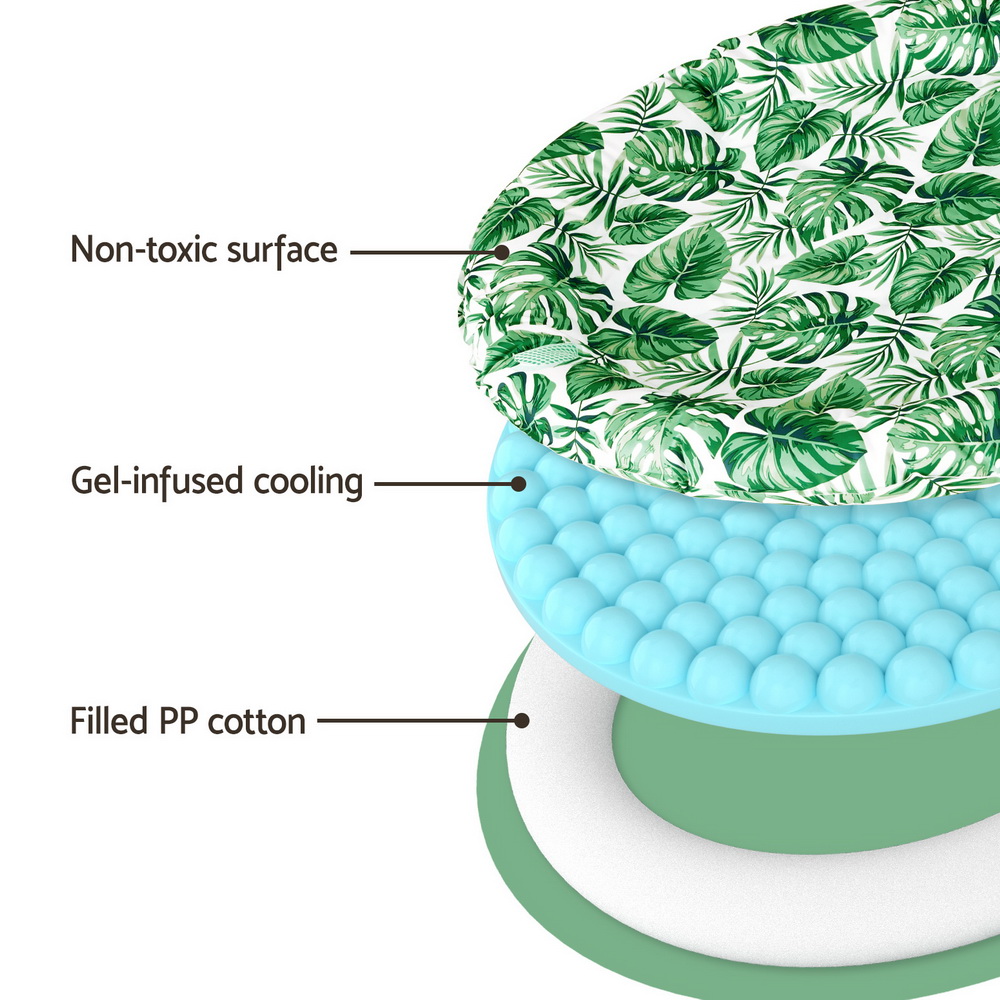 i.Pet Pet Cooling Mat Gel Dog Cat Self-cool Puppy Large Round Bed Summer Cushion โ image 4