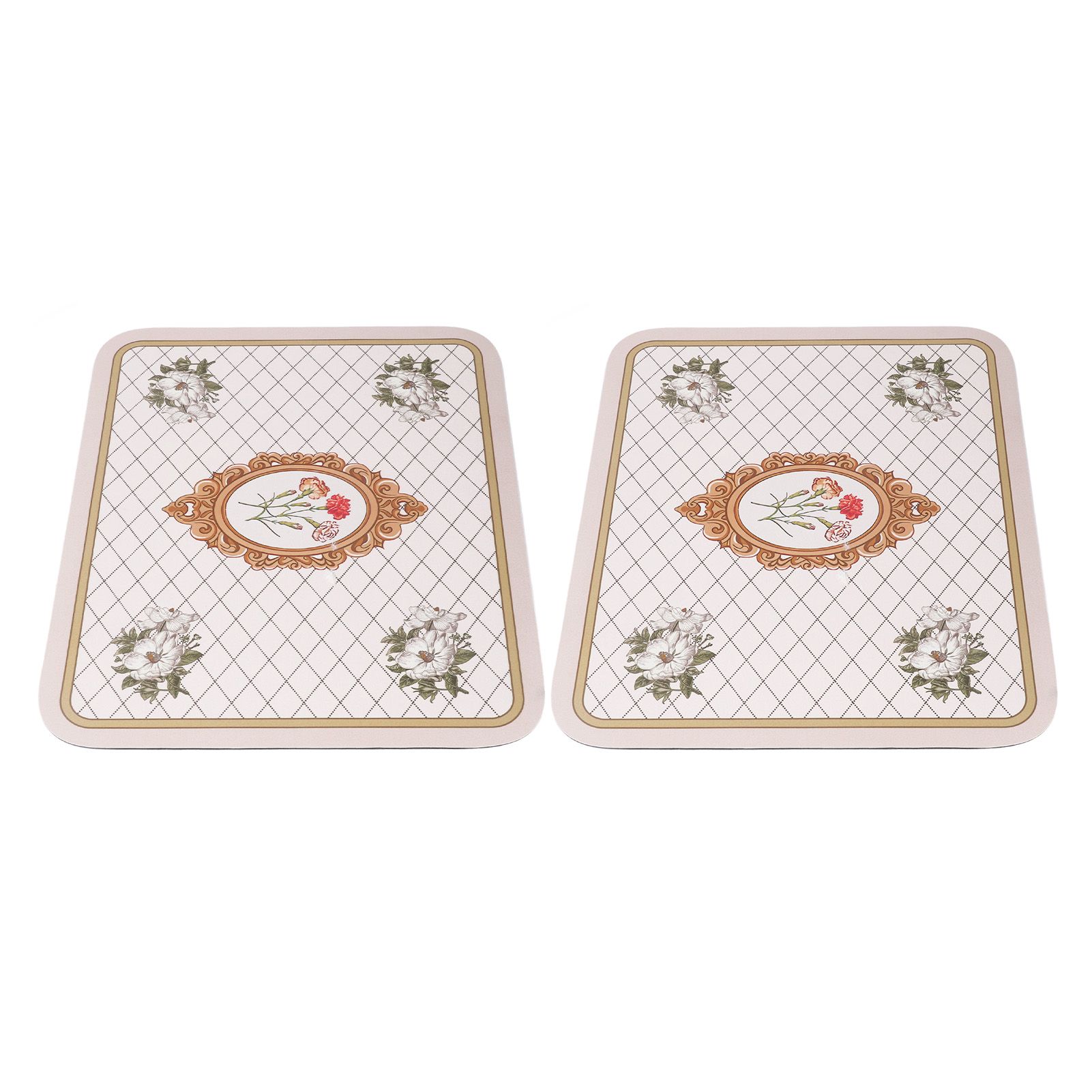 2PCS Coffee Mat Prevent Slip Waterproof Bottom Shockproof Absorbent Dish Drying Mat for Coffee Bar Accessories 50x60cm / 19.7x23.6in — image 6