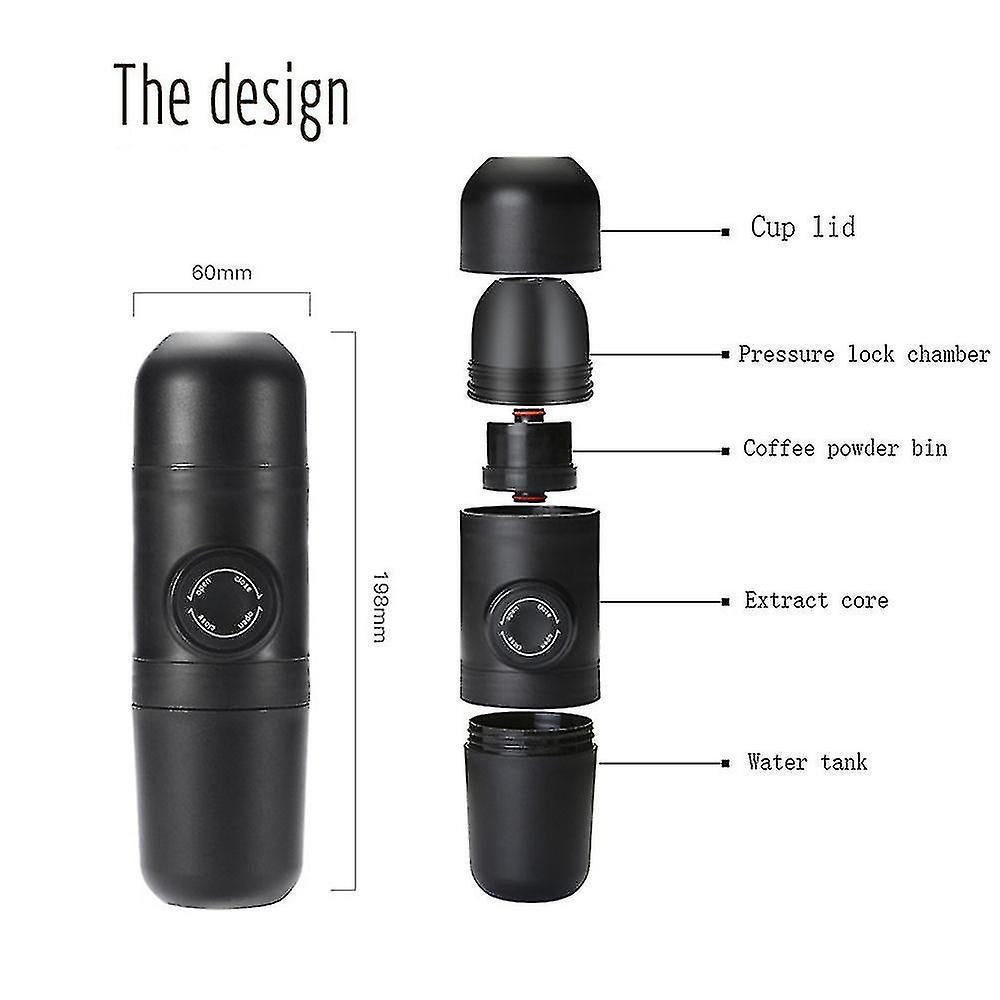 Portable Manual Coffee Maker 70ml Mini Ground Espresso Coffee Maker โ image 4