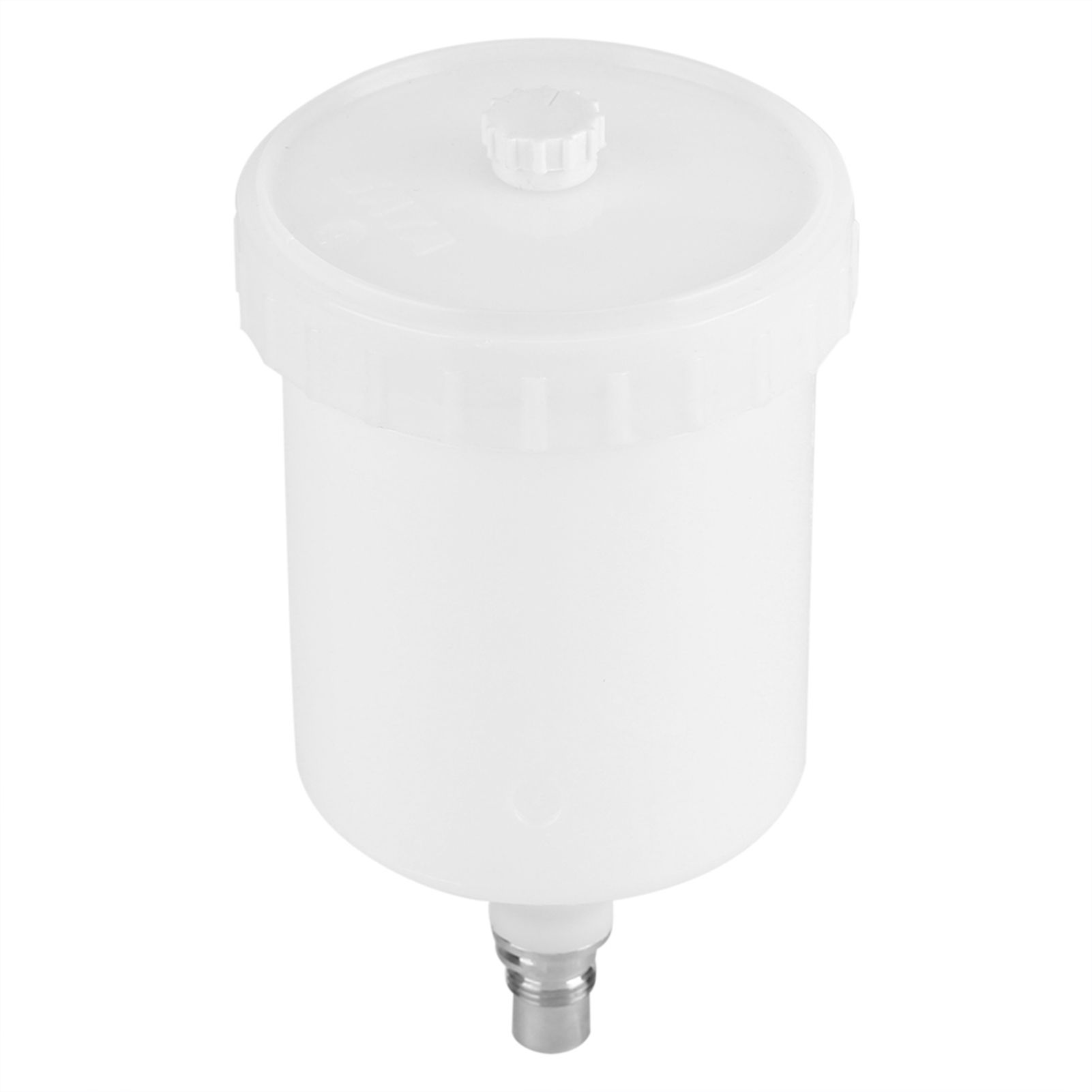Plastic Cup Air Gravity Paint Pot Thread Connector for Spray Gun Tool 600ml Capacity โ image 2