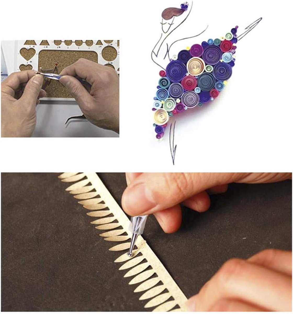 10-piece pointillism tool set - relief pens - tracing pens - suitable for rock painting, nail art, pottery, clay modeling, carbon transfer paper, decorations — image 2