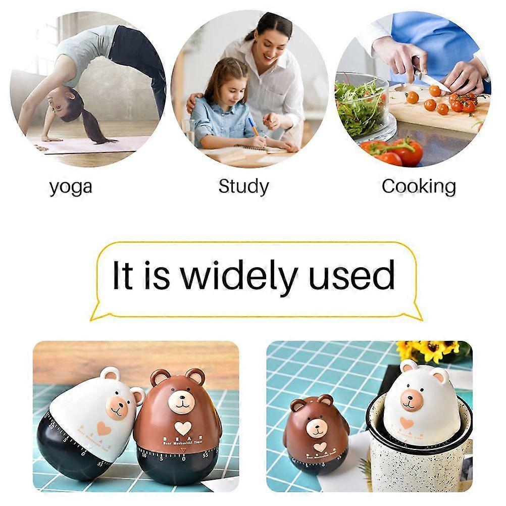 Bear Kitchen Timer - Mechanical Timer for Cooking & Baking — image 3