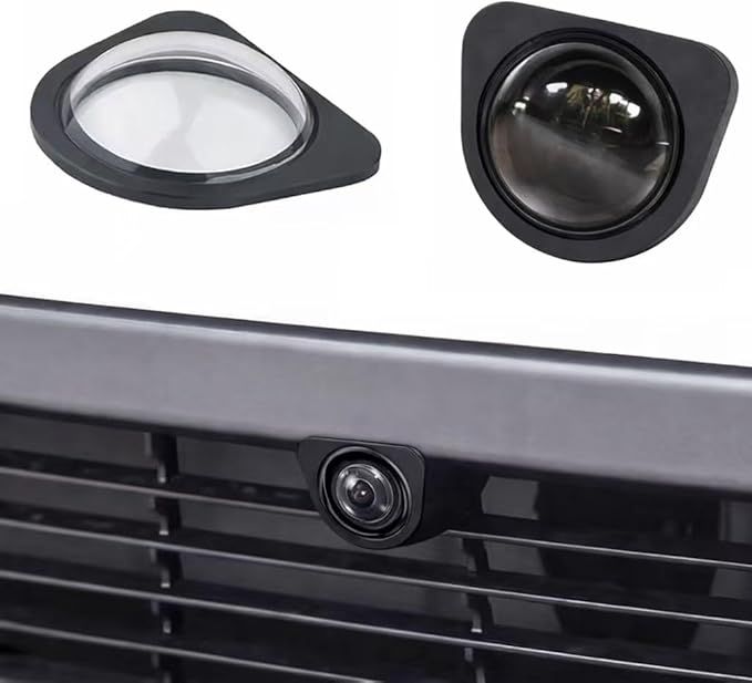 Premium Tempered Glass Front Camera Lens Guard Cover Protector For Te/sla Model Y Model 3 Cybertruck - Autopilot Compatible - Scratch & Drop Resistant