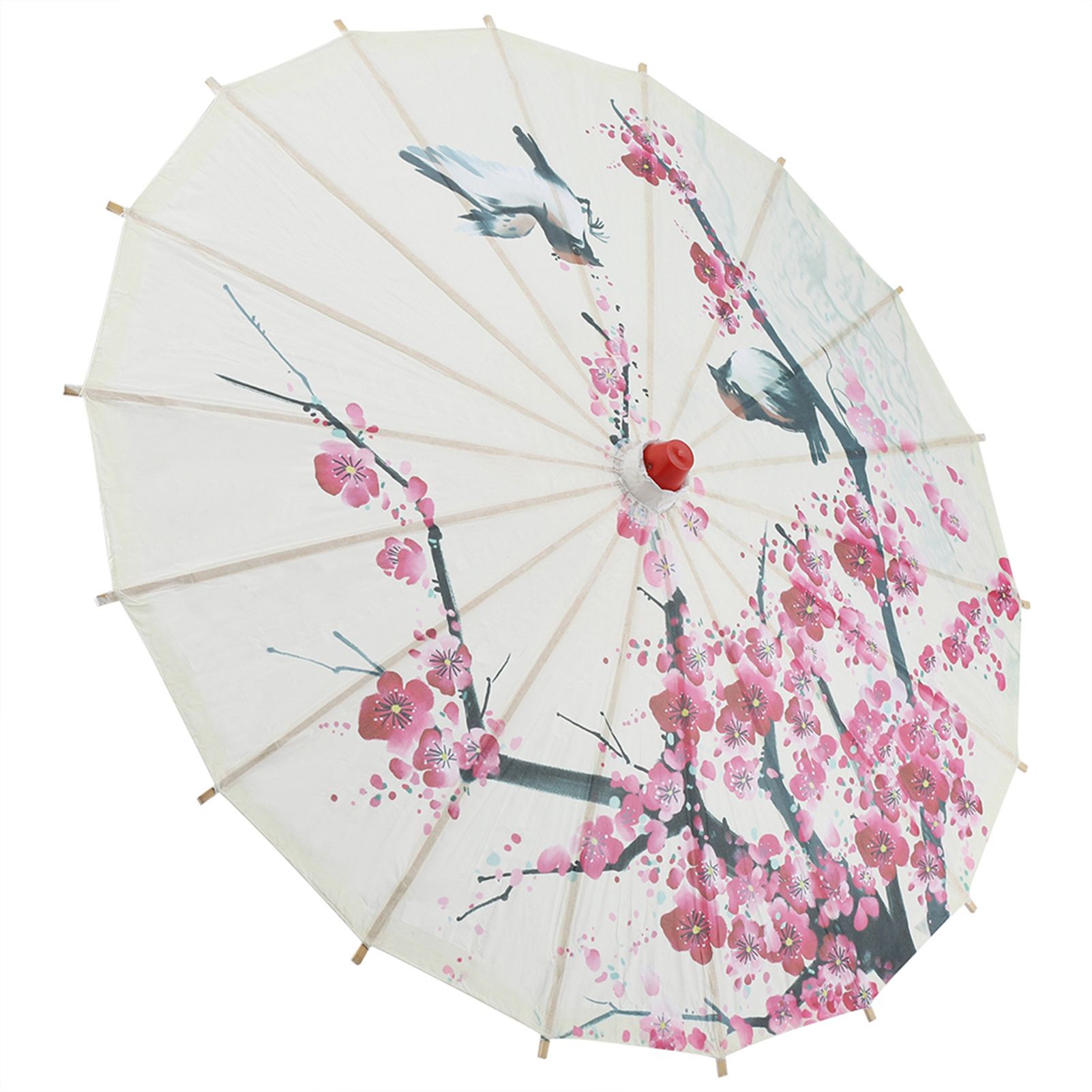 Small Size Handmade Oiled Paper Umbrella Chinese Art Classical Dance Umbrella Plum Blossom — image 5