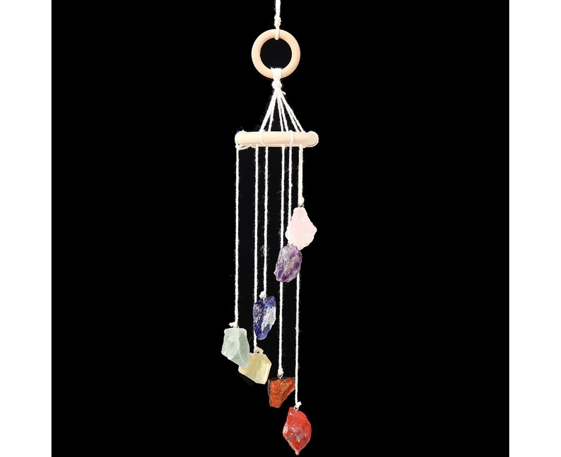 Faux Crystal Pendant Garden Decoration-Multicolor — image 3