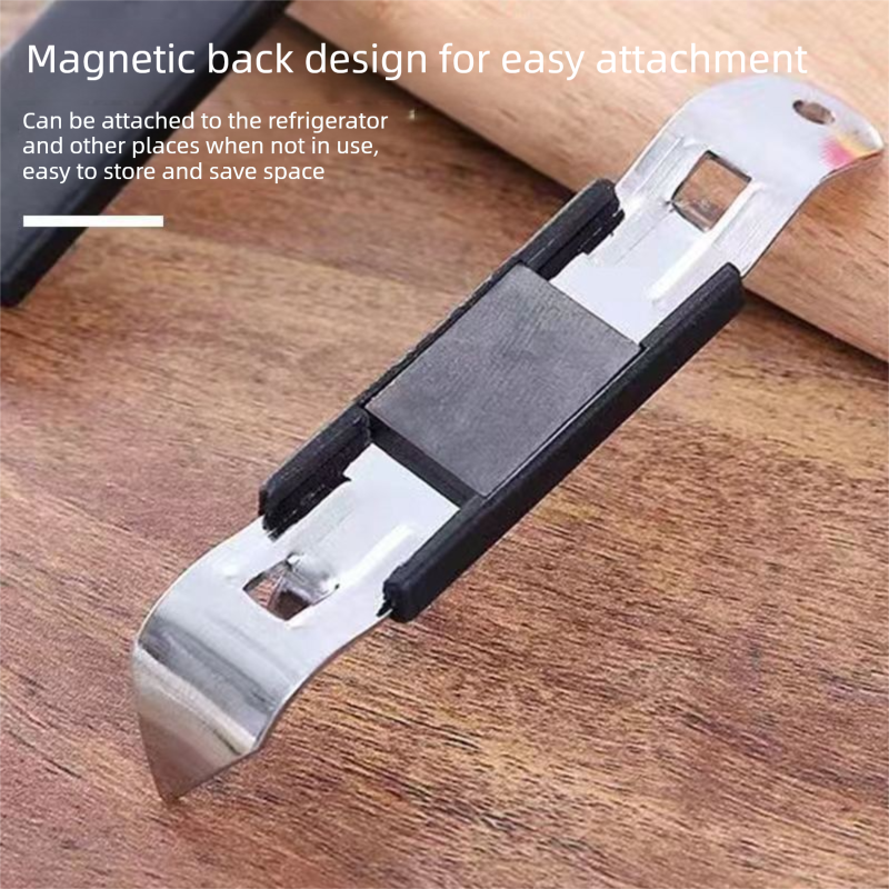 5-Pack Light blue Magnetic Can Opener - Heavy Duty Puncture Tool for Condensed Milk and Coconut Cream Cans - Commercial Grade Kitchen Accessory for Milk Tea โ image 2