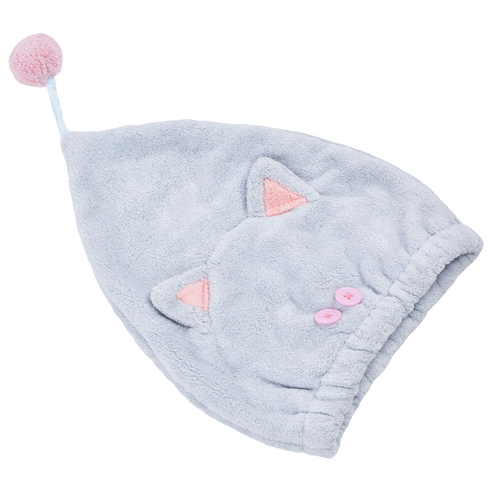 Hair Towel Wrap Fine Texture Soft Handle Dry Naturally Coral Fleece Hair Drying Towel โ image 5