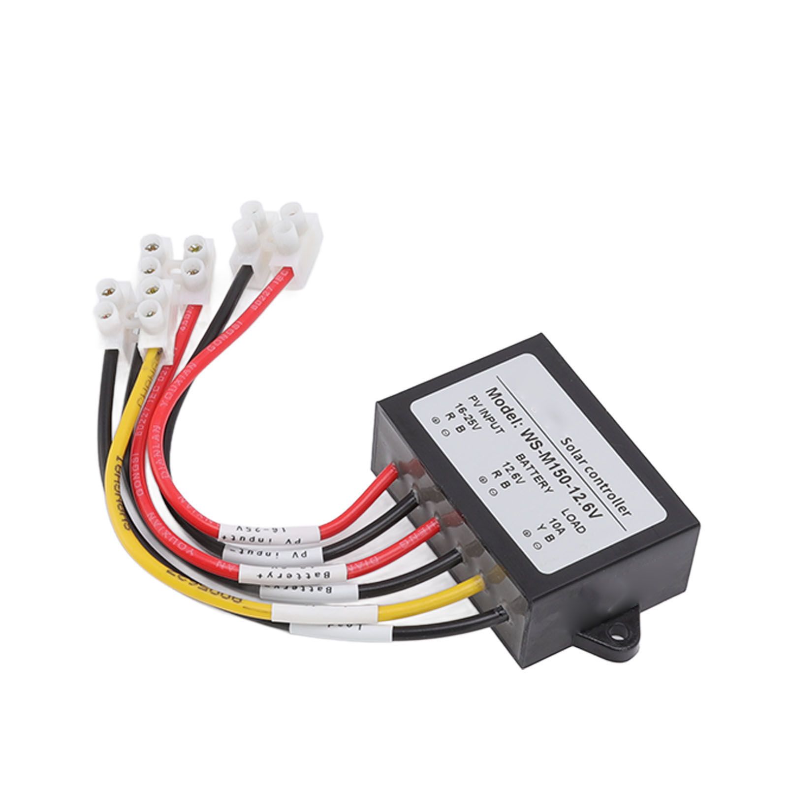 MPPT Solar Controller 150W 10 12V Anti Backflow 24 Hours Load Output Solar Charge Controller for Light E Bike Panel WS M150 12.6V Normally Open โ image 3