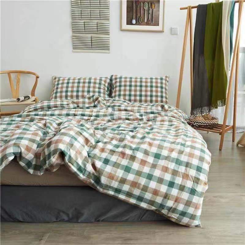 Duo Quilt Cover Geometric Pattern Twill Azure blue floral 1.8 × 2.2 m quilt cover — image 5