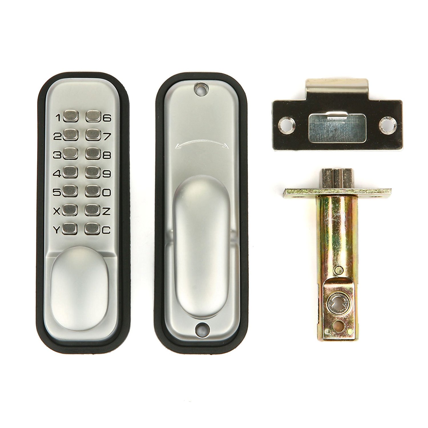 Weatherproof Mechanical Keyless Password Door Security Lock for Home Office — image 4