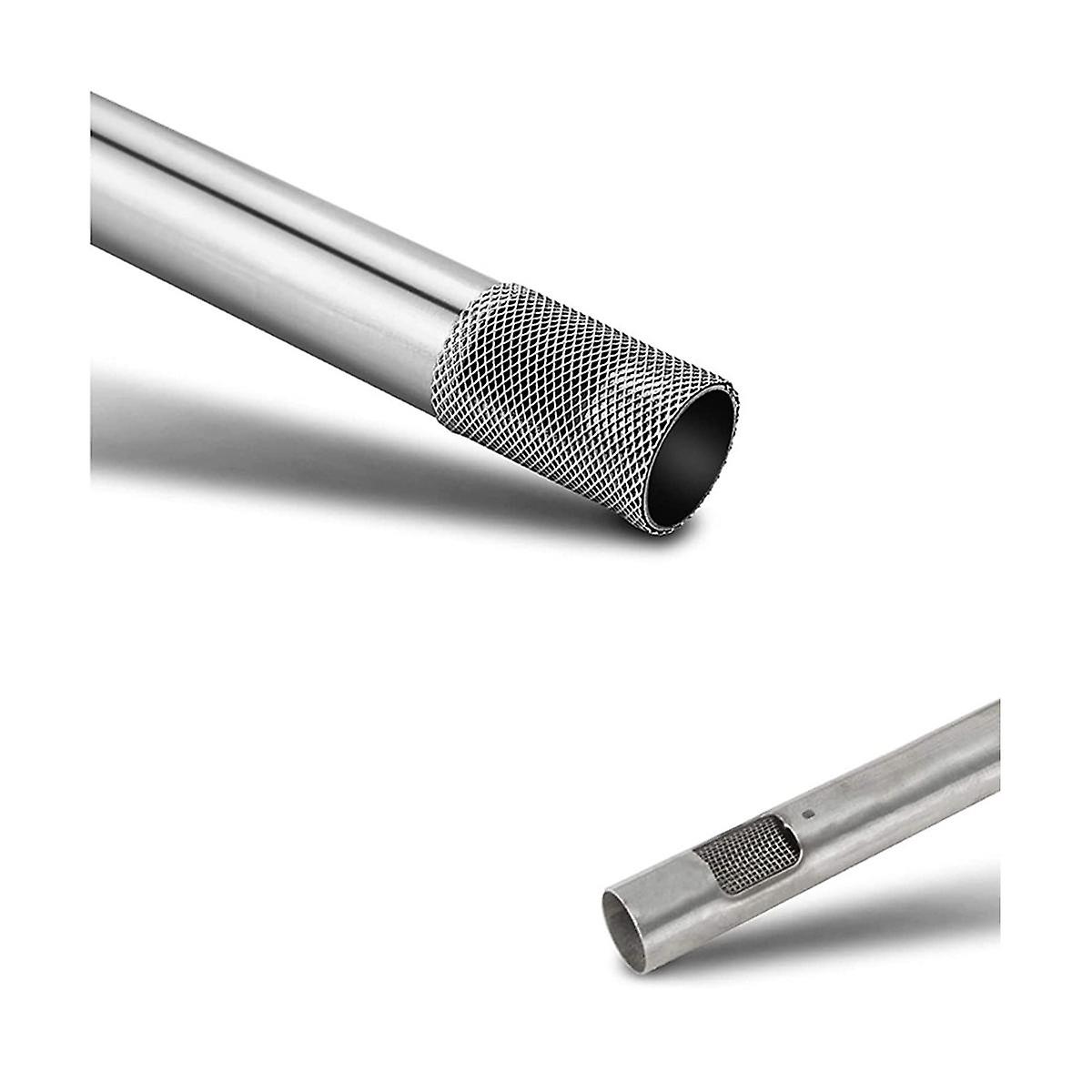 Grill Burner Tube Stainless Steel 304, 60040 69957, Replacement for Q100 Q120 Q1000 Q1200 Baby Q Sliv — image 4