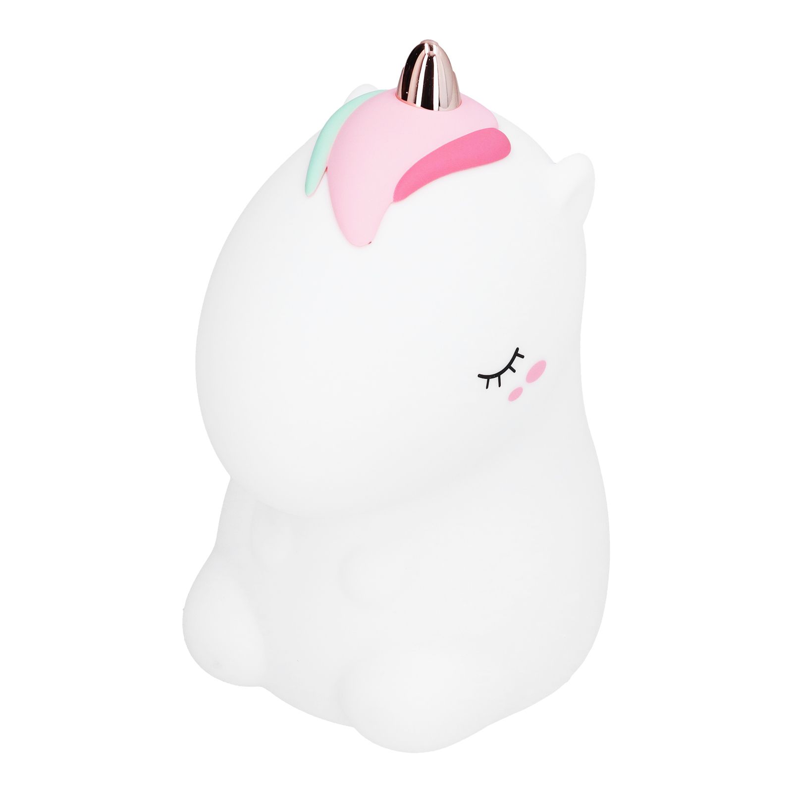 LED Animal Night Light USB Charging Silicone Cute Color Changing Lamp for Bedroom Home โ image 3