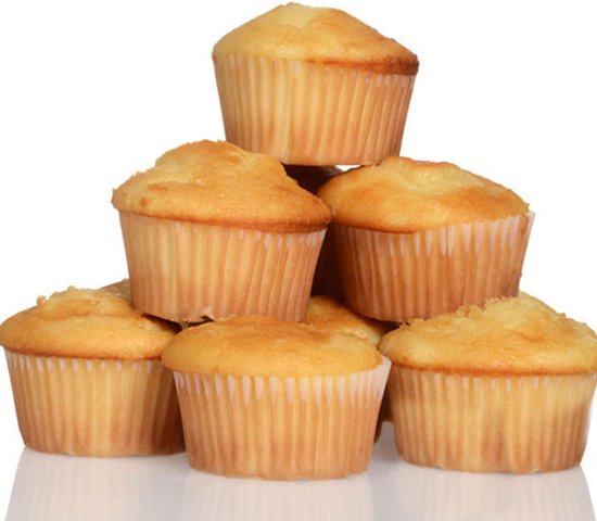 500-pack Muffin Cups - Odorless - Oil-resistant paper cupcake liners - Suitable for cupcakes, muffins and nuts — image 3
