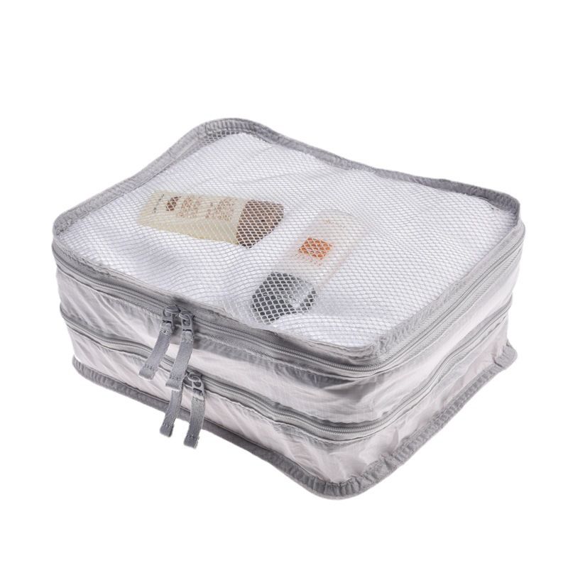 Travel Storage Hanging Bag Polyester Home BS8008 Black (Double layer) s number (about 26 x20x10cm) โ image 6