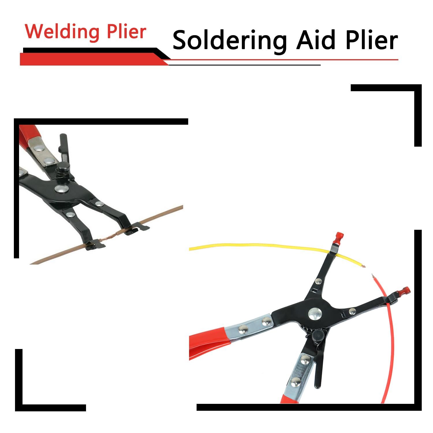 Soldering Plier Multi-Function Soldering Plier grips, Wire Welding Clamp, Automobile Maintenance Repairing Tool soldering clamp — image 2