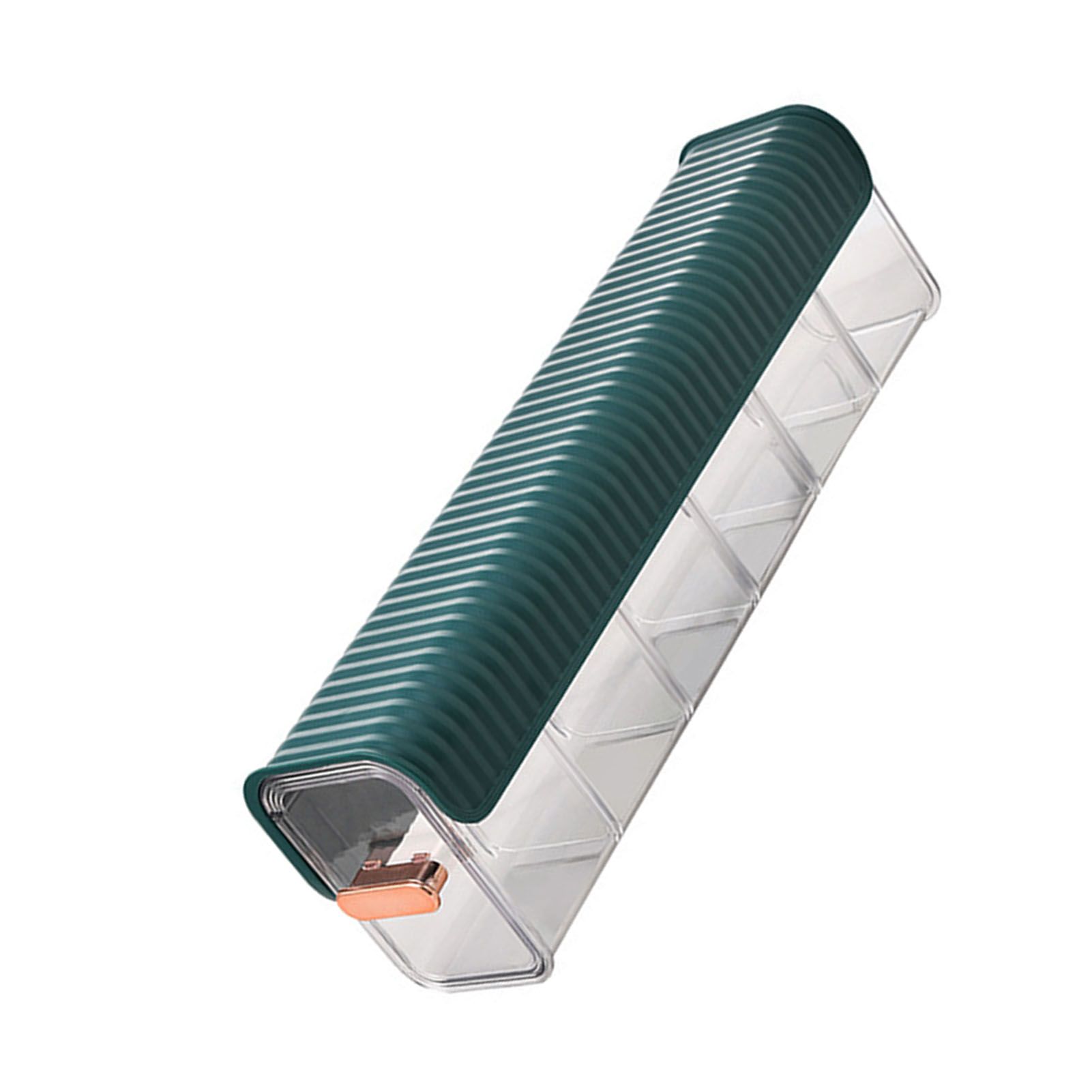 Wall Underwear Organizer Detachable Dustproof Moistureproof Wall Mount Drawer Organizer for Bedroom Home Blackish Green β image 4