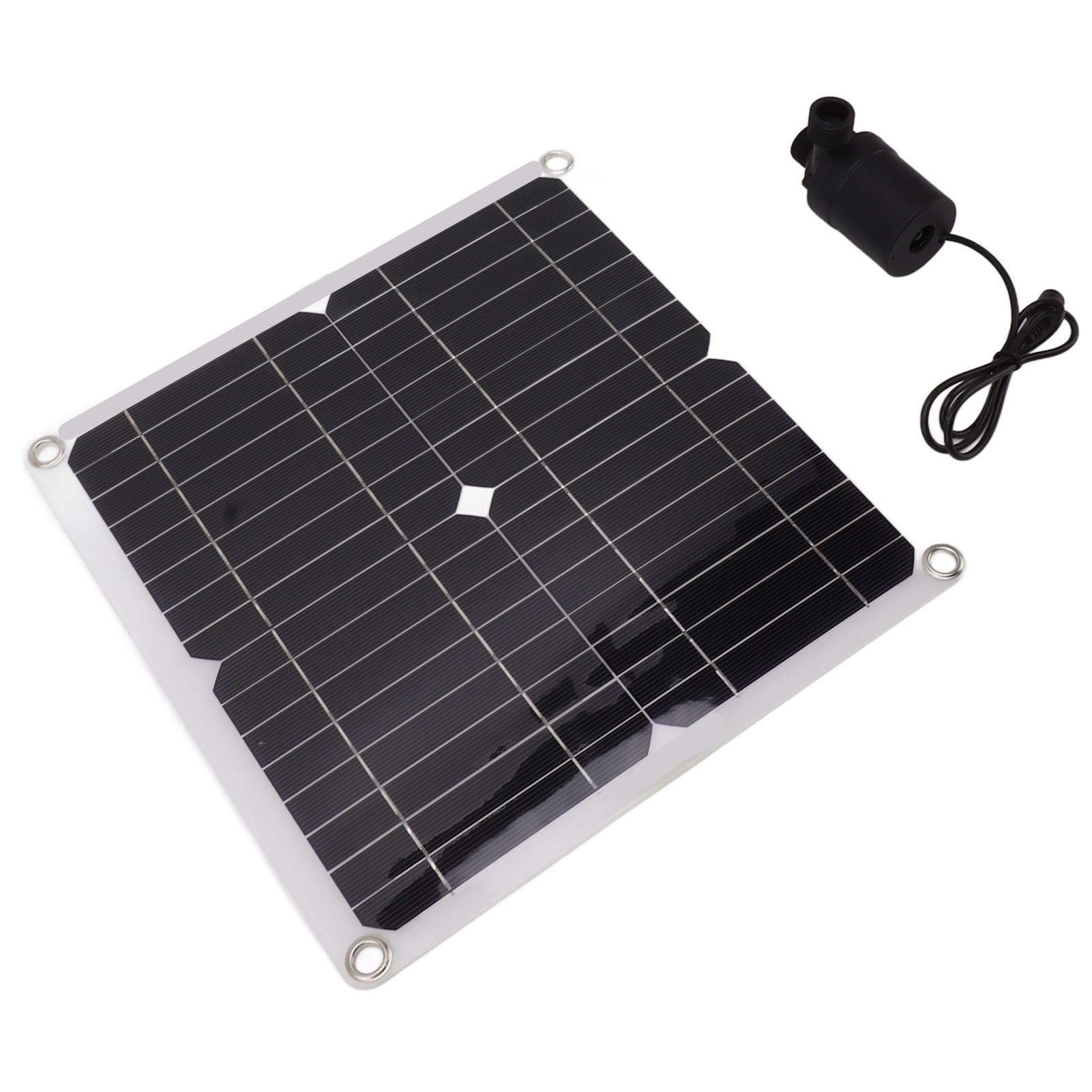 Solar Water Pump Kit 50W Solar Panel 22W Water Fountain Pump with Battery Box Timing Controller DC12V โ image 3