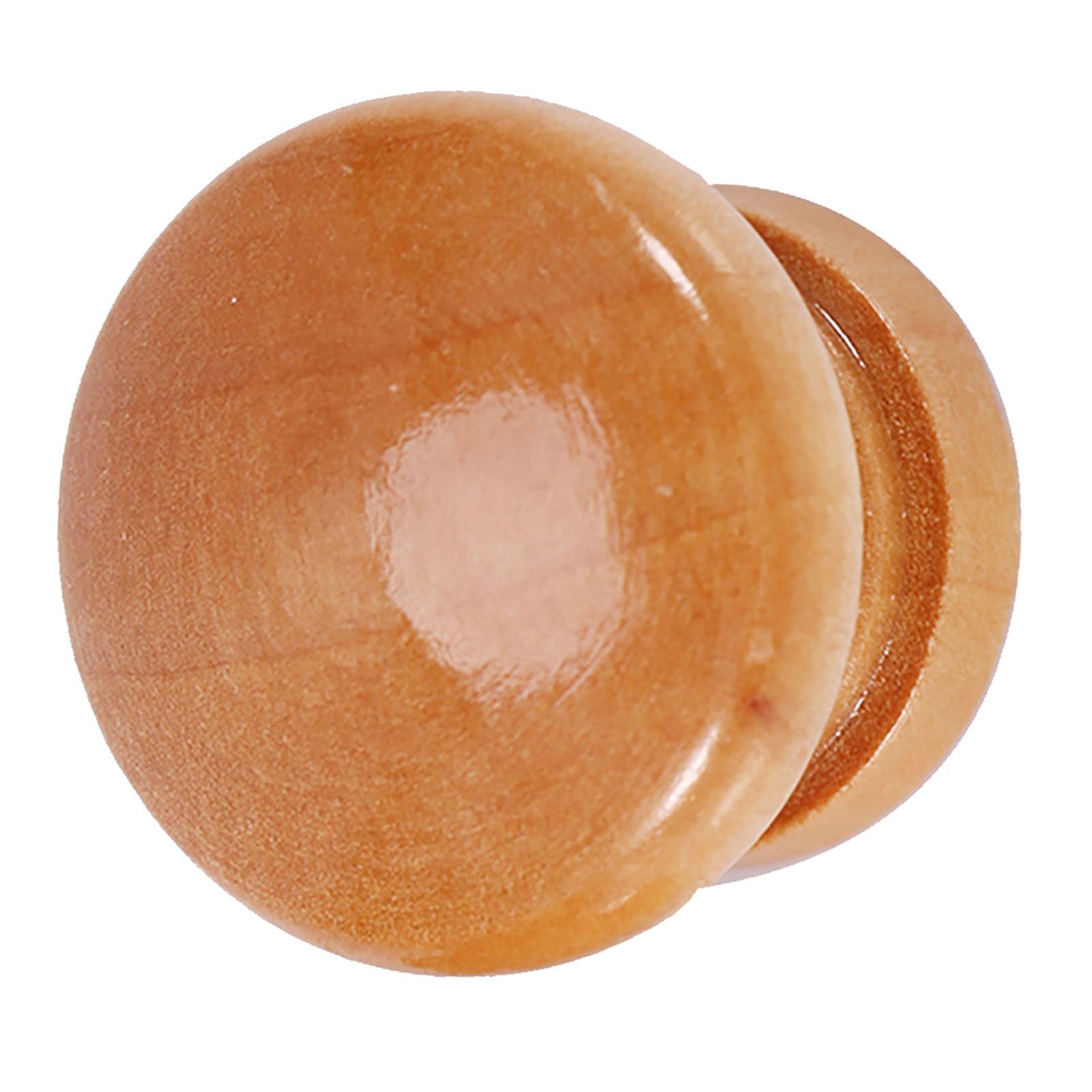 10Pcs Natural Wooden Furniture Pull Handle Kitchen Cabinet Drawer Cupboard Door Knob (S 24mm) — image 4